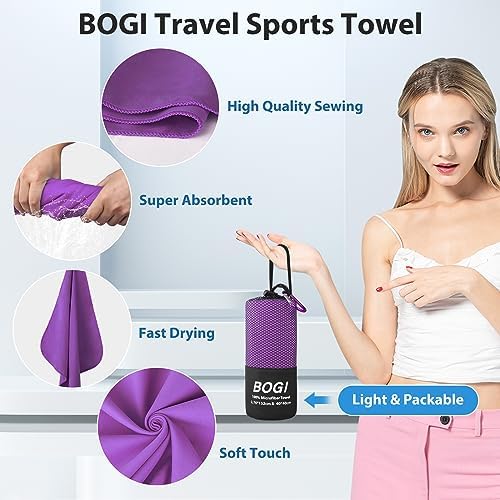 BOGI Microfiber Quick Dry Sports Towel - Image 4