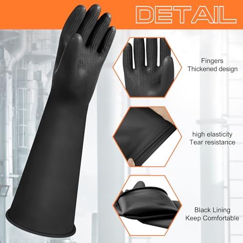 16" Chemical Resistant Gloves - Image 3