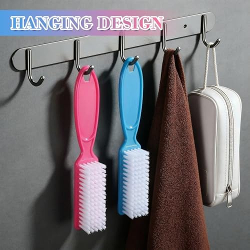 Patelai 100 Pieces Handle Grip Nail Brush Bulk - Image 6