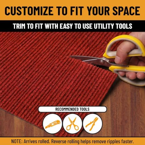 Ottomanson 2x27 Hallway Runner Rug – Non-Slip Indoor Outdoor Door Mat - Image 4