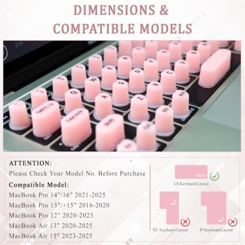Keyboard Cover for Long Nails, Acrylic Gel Nails - Image 2