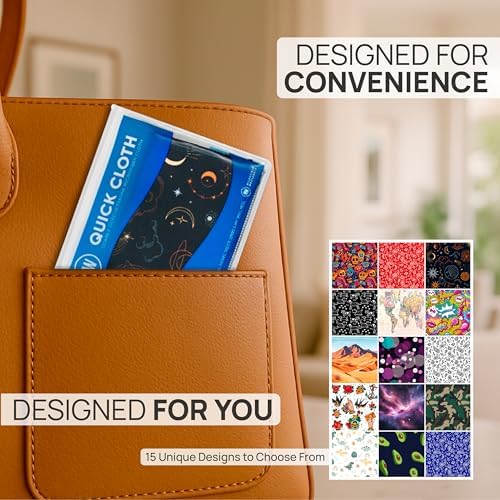 Microfiber Wholesale Quick Cloth Glasses Cleaning Cloths 8x8 Astrology - Image 5