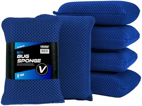 VIKING Mesh Bug Sponge, Bug and Tar Remover by VikingCarCare