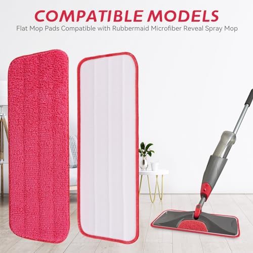 Replacement Microfiber Mop Pad for Rubbermaid Reveal Spray Mop - Image 2