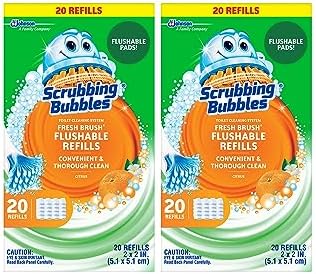 Scrubbing Bubbles Fresh Brush Flushable Cleaner Refills by ScrubbingBubbles
