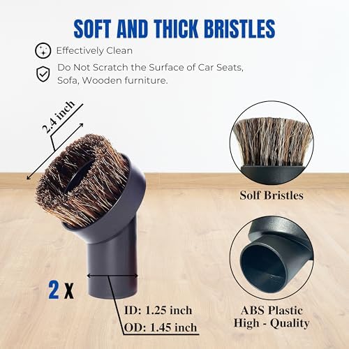 1.25'' Soft Vacuum Dust Brush Attachment - Image 2