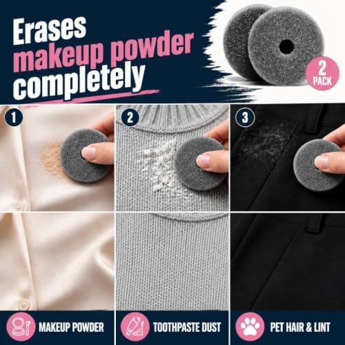 Skid Out Reusable Dry Deodorant & Makeup Stain Remover Sponge - Image 3