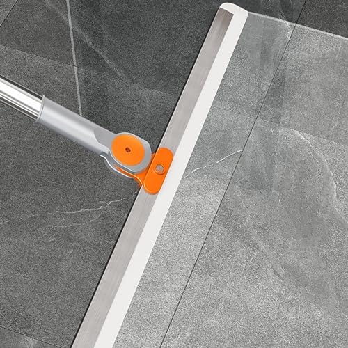 Shower Squeegee with Long Handle, Floor Extendable Squeegee Commercial Scrubber - Image 6