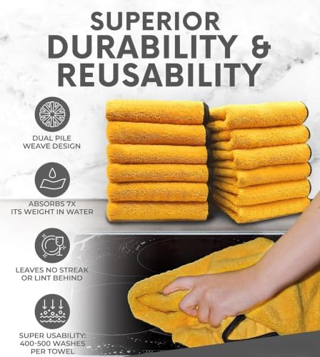 Multipurpose Plush Microfiber Cleaning Cloth - Image 2