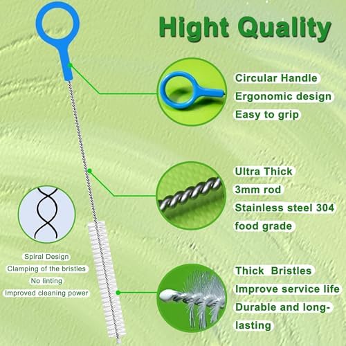 Straw Cleaner Brush 2 Size 15 mm, Straw Cleaning Brush - Image 4