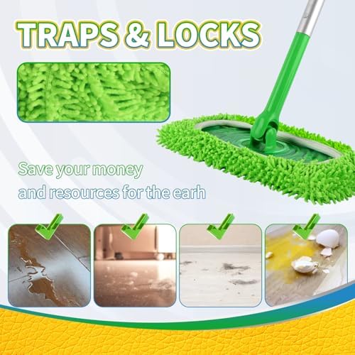 Reusable Microfiber Mop Pads for Swiffer Sweeper Mop, 6 Pack - Image 5