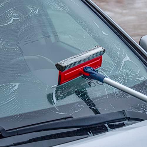 DSV Standard Professional Window Squeegee | 2-in-1 Window Cleaner Sponge and - Image 3