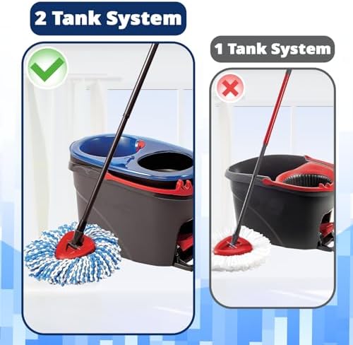 6 Pack Mop Replace Head for 2-Tank - Image 4