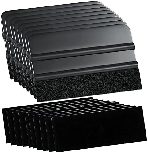 Gebildet 8Pcs Black Squeegee 4 Inch by Gebildet