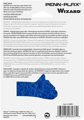 Penn-Plax WZP1 Wizard Grime Scrubber Pad – - Image 6