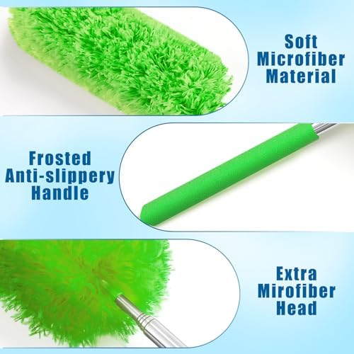 Tanlade 12 Pcs Microfiber Feather Dusters - Image 3