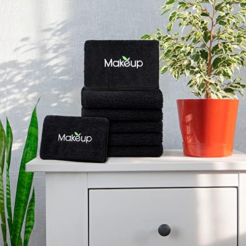 Orighty Microfiber Makeup Remover Cloths, 13 x 13 Inch, 6 Pack - Image 6