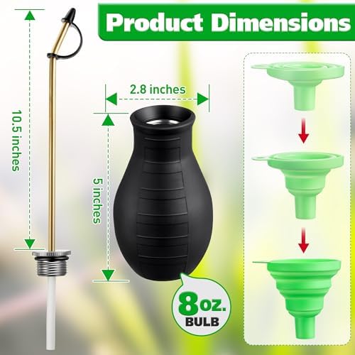 Diatomaceous Earth Powder Duster, 8OZ Garden Powder Applicator Dispenser - Image 3