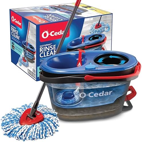 O-Cedar RinseClean Spin Mop & Bucket System | Clean by Unknown