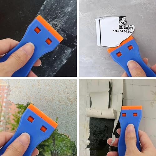 10 Plastic Razor Blade Scraper, Remove Label Decal Tool - Image 6