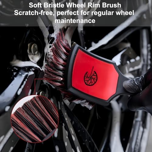 2-Pack Car Wheel & Tire Brush Set - Image 3