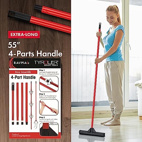 Pet Hair Remover Rubber Broom - Image 6