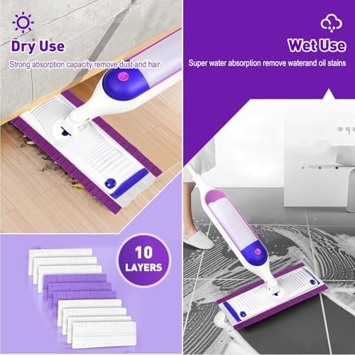 60 Count Thickened Disposable Power Mop Pads Refills - Image 6