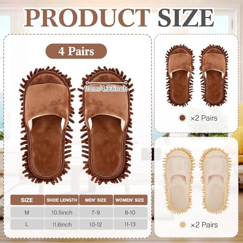 Jecery Microfiber Mop Slipper - Image 3