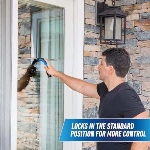 Unger 18-inch Professional Grip Swivel Squeegee – Professional Grade Window - Image 3