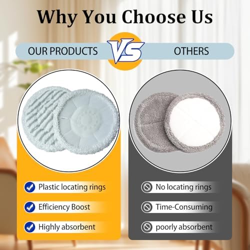 S7000 Replacement Steam Mop Pads - Image 3