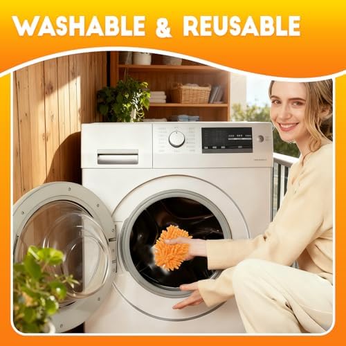 8 Pack Reusable Duster Refill for Swiffer Hand Duster - Image 6