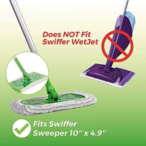 4-Pack Heavy-Duty Scrub Mop Pads - Image 2