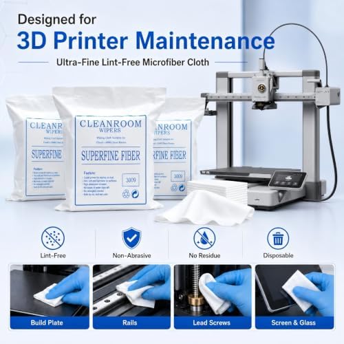 3D Printer Cleaning Kit, 6 x 6 Inch - Image 3