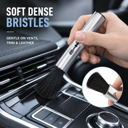 Car Interior Detailing Brush Cleaning Tool - Image 4
