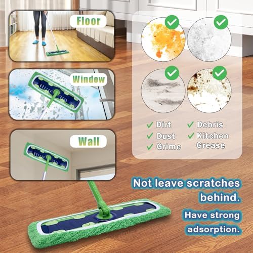 2 Pack XL Microfiber Mop Pads Compatible - Image 3