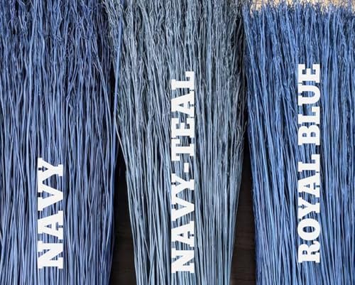 Broomcorn 16" 1/2 lb Bundles, Royal Blue Broom Corn, Broom Straw, Grass Hurl - Image 2