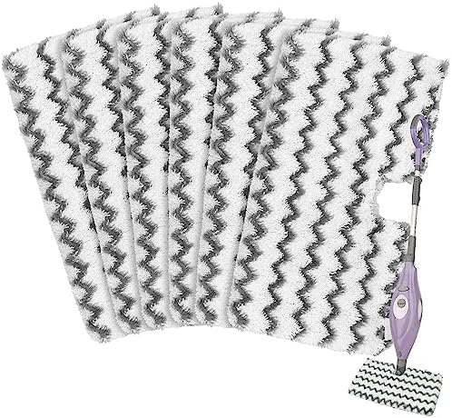 6 Pack Steam Mop Replacement Pads by GFRED