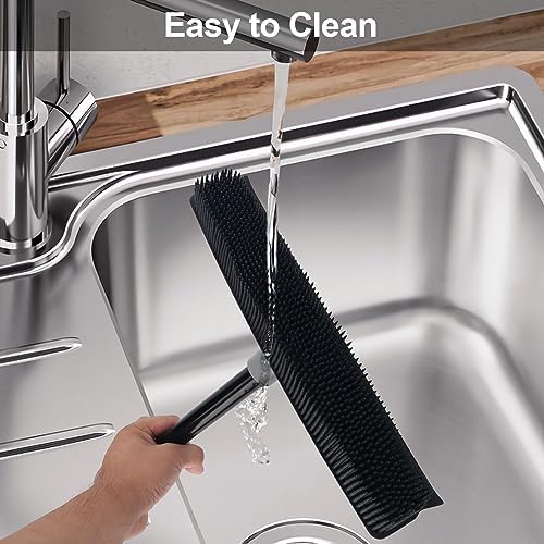 Pet Hair Removal Rubber Broom - Image 7