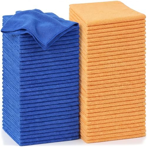Nuenen Car Microfiber Clean Cloths, 16 x 16 Inch by Nuenen