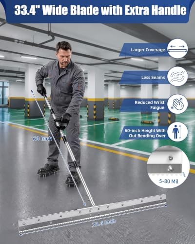 Industrial Notched Epoxy Squeegee - Image 3