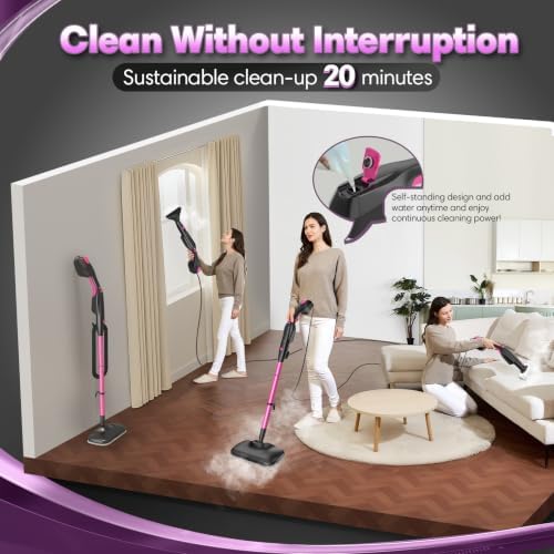 2026 Standable Safe & High Temp Steam Mop Cleaner - Image 3