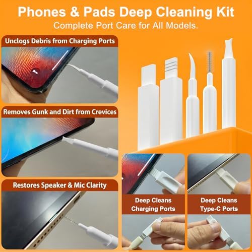 32-in-1 Phone & Airpod Cleaning Kit Charging Port Cleaner & Keycap Puller - Image 3