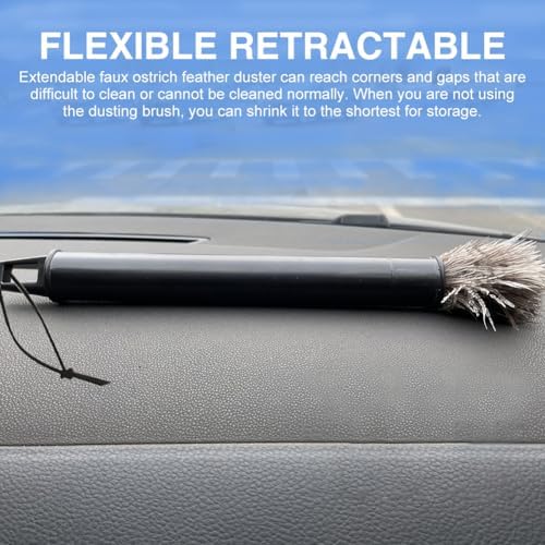2‑Pack Retractable Ostrich Feather Duster - Image 7