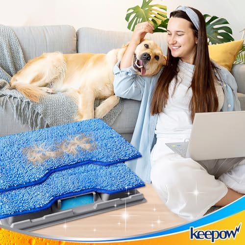 KEEPOW Reusable Mop Pads Refills Replacement Compatible - Image 7