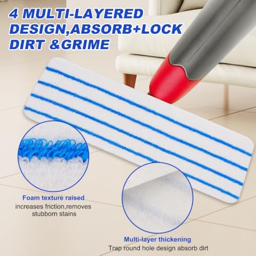 Replacement Disposable Mop Pad for Rubbermaid Reveal Spray Mop - Image 5