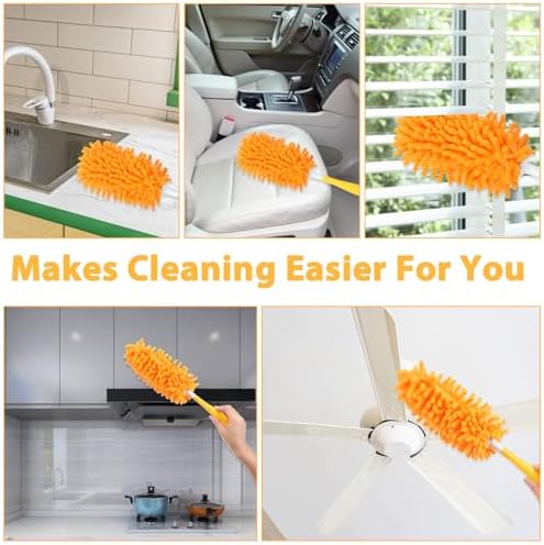 11-Pack Reusable Duster Kit – Heavy Duty Chenille Refills - Image 5