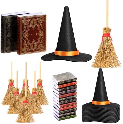 Yuntau 36 Pcs Halloween Mini Witch Hats - Image 2