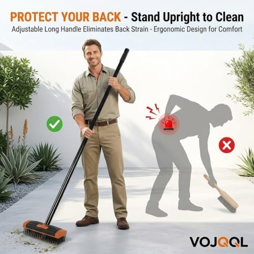 3 in 1 Deck Brush & Floor Scrubber - Image 3