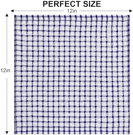Kitinjoy Cotton 8 Pack Terry Kitchen Dish Cloths - Image 5