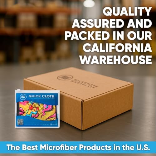 Microfiber Wholesale Quick Cloth Glasses Cleaning Cloths–8x8 Popart 1-Pack - Image 7